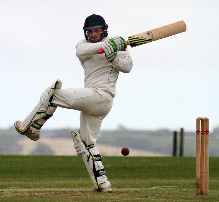 Dan Sutton hit a another superb ton for Johnston